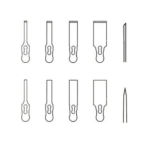 Chisels - Gauges - osteotomes