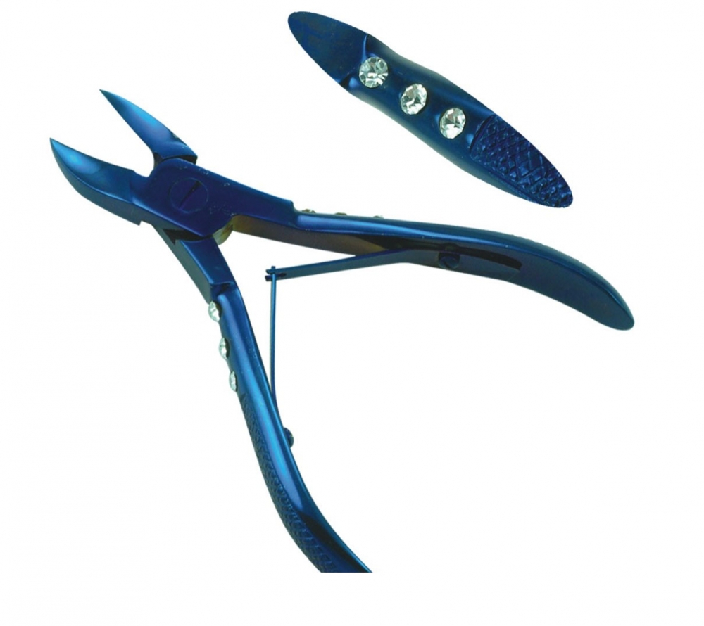 Blue Coated Nail Nipper