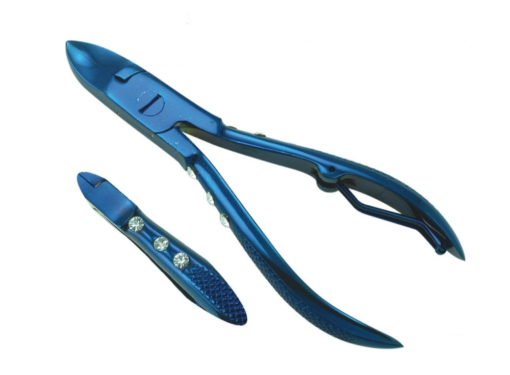 Blue Coated Nail Nipper